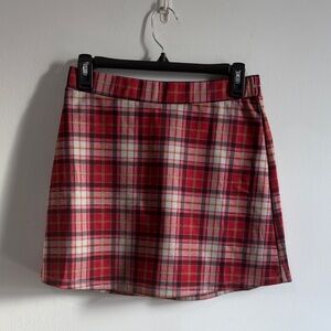Halara plaid skort